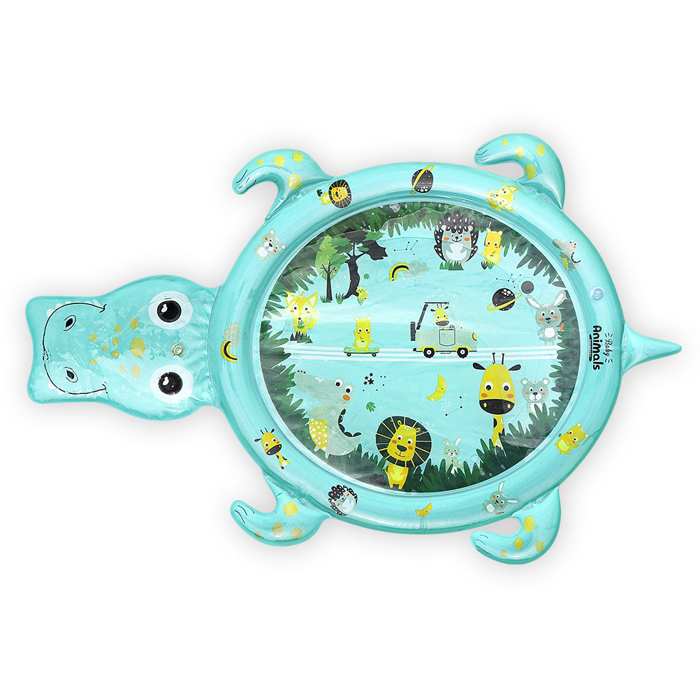 Tapis d'Eau Gonflable Tummy Time pour Bébé (1 Mois - 24 Mois)