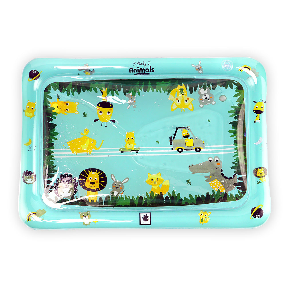 Tapis d'Eau Gonflable Tummy Time pour Bébé (1 Mois - 24 Mois)