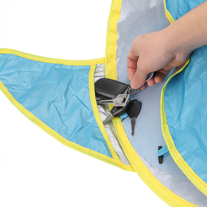 Tente de Plage pour Bébé avec Protection Solaire