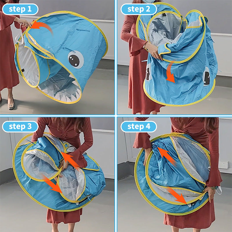 Tente de Plage pour Bébé avec Protection Solaire