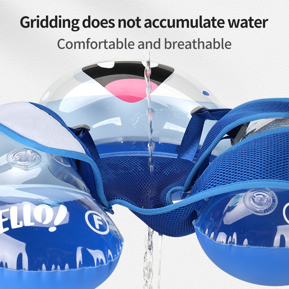 Flotteur Gonflable pour Bébé Swimbobo avec Canopy (6-36 Mois)