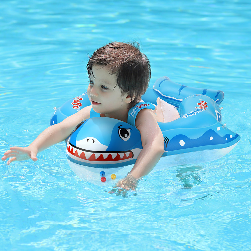 Bouée Bébé Swimbobo Gonflable avec Parasol et queue (3 Mois - 6 Ans)