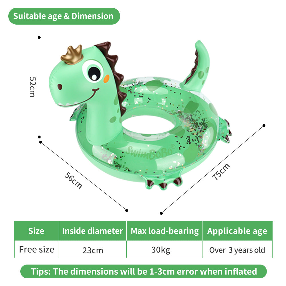 Flotteur Gonflable Dinosaure pour Enfants (À partir de 3 ans)