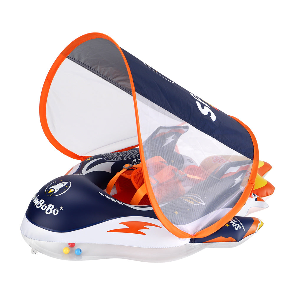 Flotteur Gonflable pour Bébé Swimbobo avec Canopy (6-36 Mois)