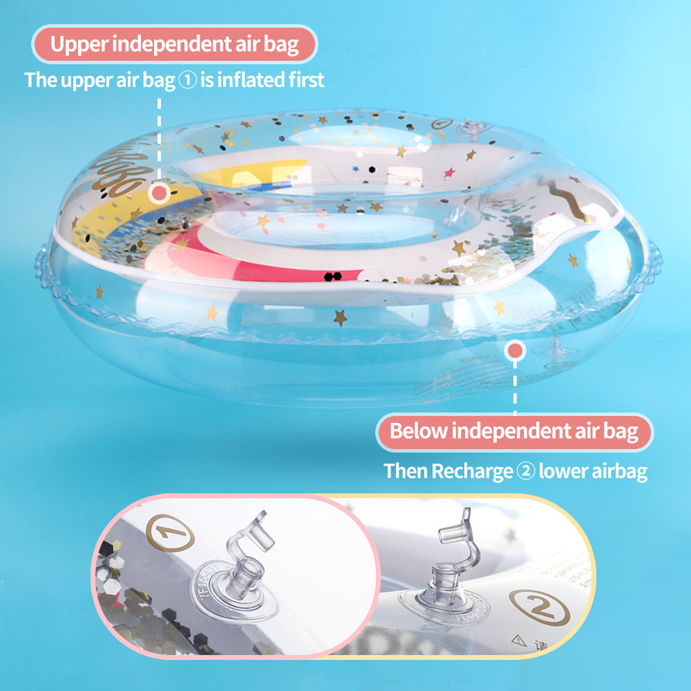 Bouée de Natation Arc-en-Ciel pour Enfants (Plus de 3 Ans)