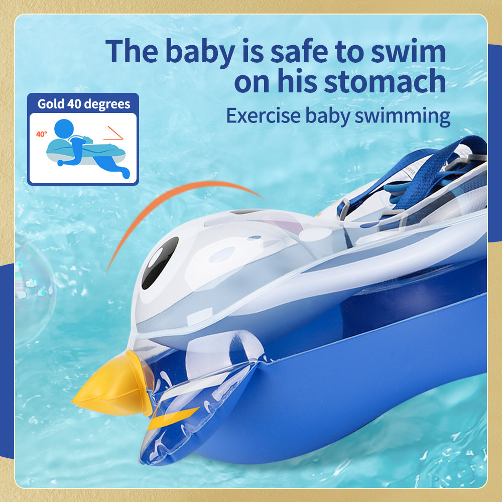 Flotteur Gonflable pour Bébé Swimbobo avec Canopy (6-36 Mois)