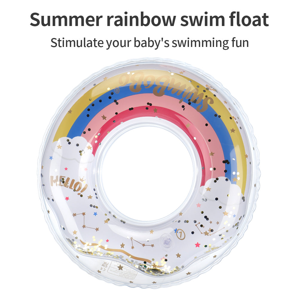 Bouée de Natation Arc-en-Ciel pour Enfants (Plus de 3 Ans)