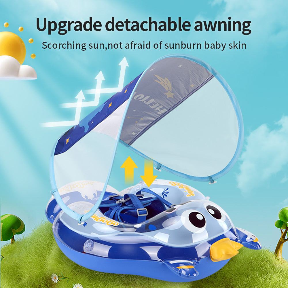 Flotteur Gonflable pour Bébé Swimbobo avec Canopy (6-36 Mois)