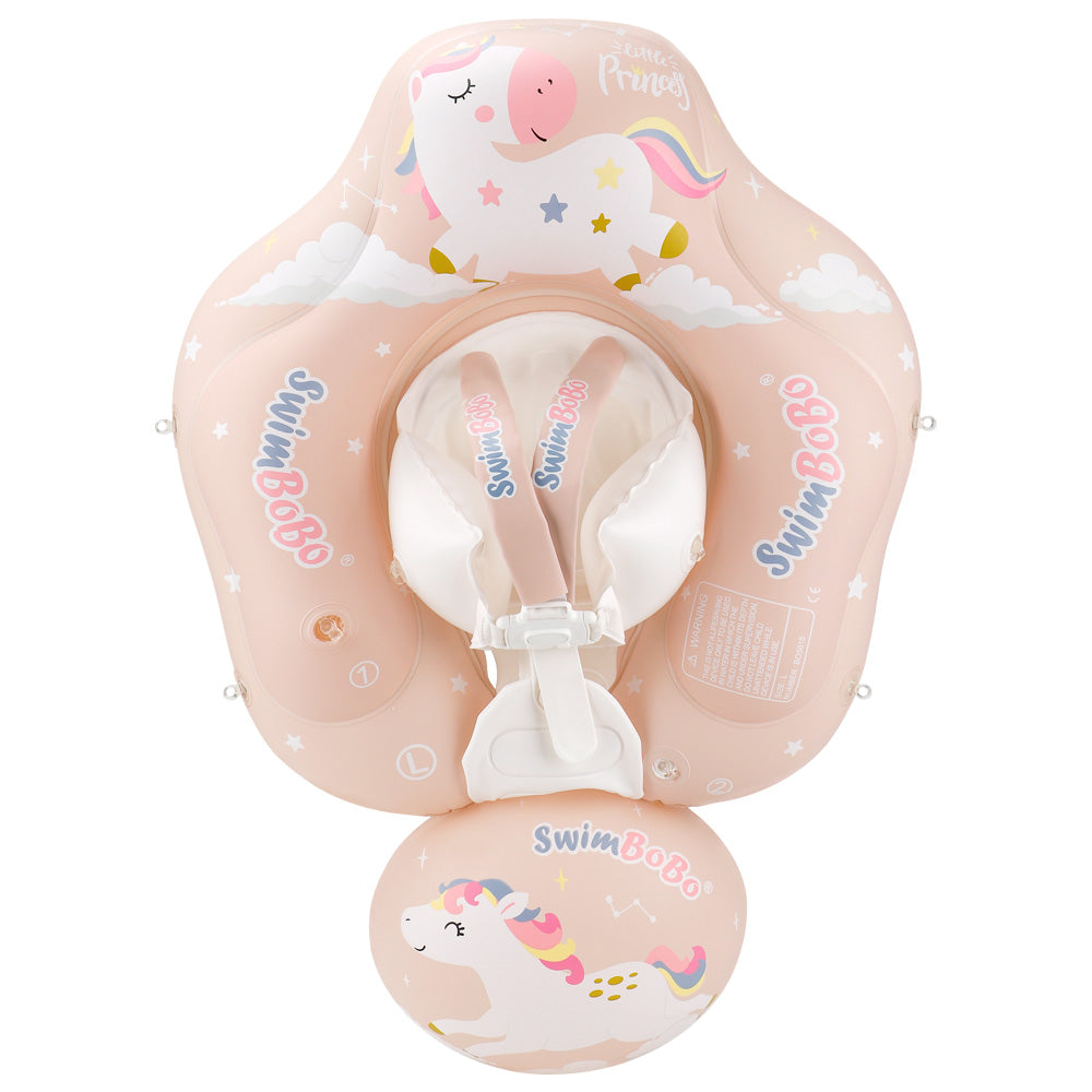 Flotteur Gonflable pour Bébé Swimbobo avec Canopy et Queue (3 Mois - 6 Ans)