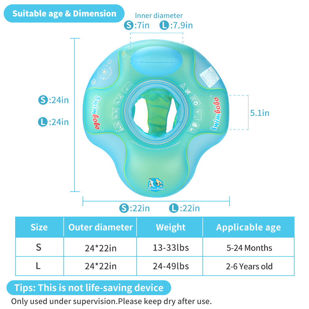 Flotteurs Gonflables Swimbobo pour Bébé (3 Mois - 6 Ans)