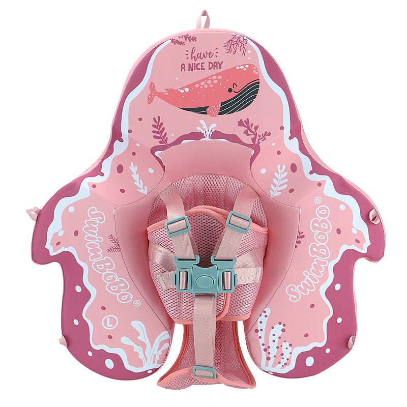 Bouée Bébé Swimbobo Non-Gonflable avec Parasol et Queue (4-48 Mois)