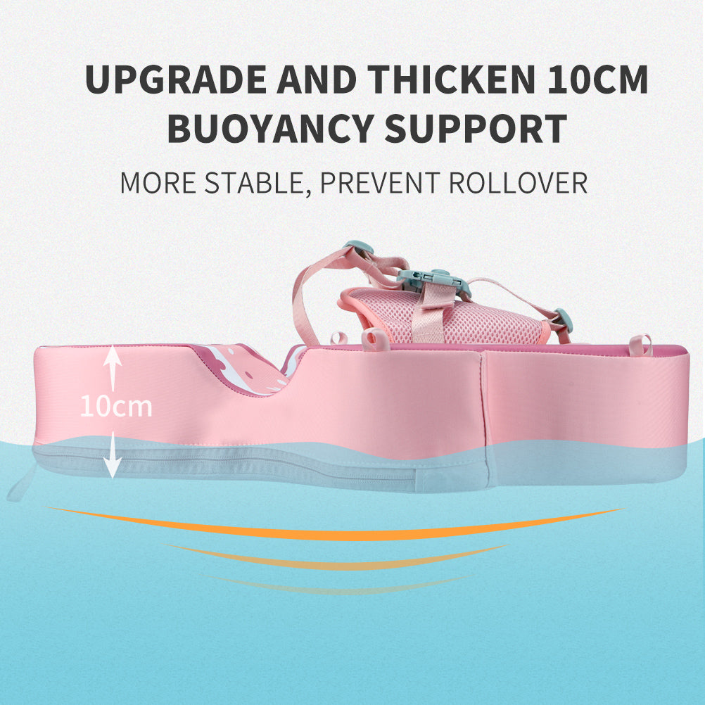 Bouée Bébé Swimbobo Non-Gonflable avec Parasol et Queue (4-48 Mois)