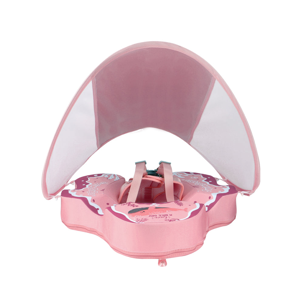 Bouée Bébé Swimbobo Non-Gonflable avec Parasol et Queue (4-48 Mois)