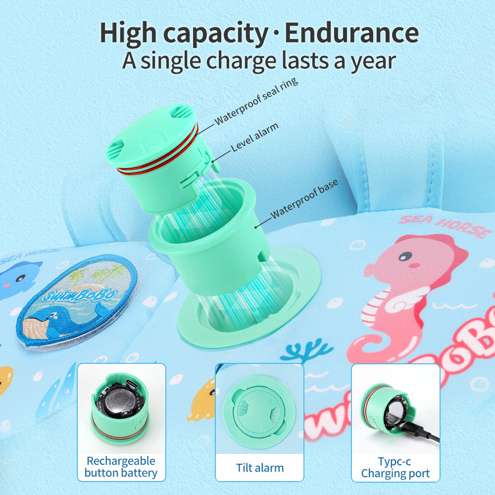 Bouée de Natation pour Enfants avec Support Épaule (6 Mois - 3 Ans)