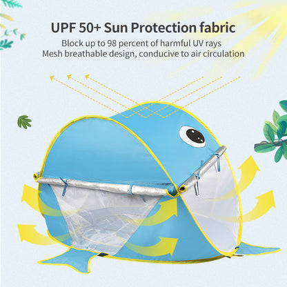 Tente de Plage pour Bébé avec Protection Solaire