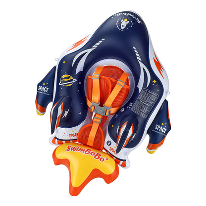 Flotteur Gonflable pour Bébé Swimbobo avec Canopy (6-36 Mois)