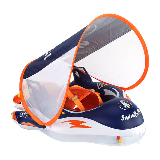 Flotteur Gonflable pour Bébé Swimbobo avec Canopy (6-36 Mois)